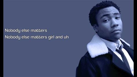 childish gambino lyrics.